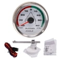 thumbnail image 1 of Boat Marine 85mm Rudder Angle Indicator 0-190 ohm With Rudder Angle Sensor With 8 color backlight 12V/24V ,Easy to Calibrate, 1 of 7