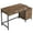 Brown, variant on Spaco 5-Drawer Computer Desk, Study Writing Table with Reversible Drawer Cabinet, Desk for Indoor as Home, Office, Brown