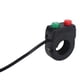 thumbnail image 3 of Cuerno interruptor de los faros Ecomeon Para motocicleta manubrio negro, 3 of 6