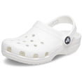 thumbnail image 1 of Crocs Clásicos para Niños Zuecos Blancos Talla 13 para Niños Pequeños, 1 of 6