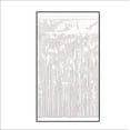 thumbnail image 2 of Beistle Pack of 6 White  Metallic 2-Ply Hanging Fringe Drape Streamer Party Decorations 10', 2 of 2