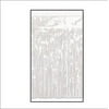 Beistle Pack of 6 White Metallic 2-Ply Hanging Fringe Drape Streamer Party Decorations 10'