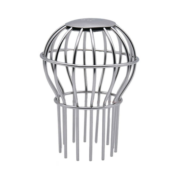 Eigraketly El tamiz durable para el piso drena el tamiz del filtro del protector del globo de la construcción de acero inoxidable Jardín y Patio 83 tubos