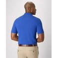 thumbnail image 4 of Hanes Men's Pique Polo Shirt (Big & Tall Sizes Available) Deep Royal 3XL, 4 of 10