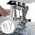 thumbnail image 4 of 60Pcs Universal Sewing Machine Needle, Sizes 90/14 100/16 110/18 Heavy Duty Sewing Machine Needles for Thick Fabric Including Canvas Leather Embroidery Jeans, Silver, 4 of 5