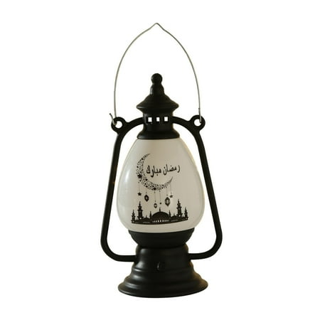 

Clearance!SDJMa Ramadan Lanterns with LED Light 5.9in Hanging Lanterns Decorative Lantern Centerpiece Tables Rustic Lanterns Decorations