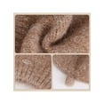 thumbnail image 4 of Deago Women French Beret Hat Knit Warm Beanie Cap Classic Solid Color Autumn Winter Hats (Khaki), 4 of 8