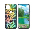 thumbnail image 1 of Compatible with Moto One 5G Ace Phone Case, Rainbow-Koi-Fish-48 Case Silicone Protective for Teen Girl Boy Case for Moto One 5G Ace, 1 of 1
