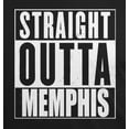 thumbnail image 4 of Old Glory Mens Straight Outta Memphis Short Sleeve Graphic T Shirt, 4 of 6