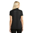 thumbnail image 2 of Port Authority Women's Pinpoint Mesh Zip Polo. L580, 2 of 6
