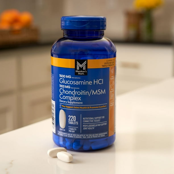 Member's Mark Glucosamine HCl and Chondroitin/MSM Complex