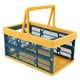 thumbnail image 1 of Cesta de compras plegable Caja de almacenamiento plegable portátil Azul, 1 of 5