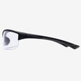 thumbnail image 3 of Bifocal Safety Glasses with Readers TR90 Wrap Around Sport Magnifying Safety Reading Protective Goggles for Men and Women Chieti in Black 2.50, 3 of 10