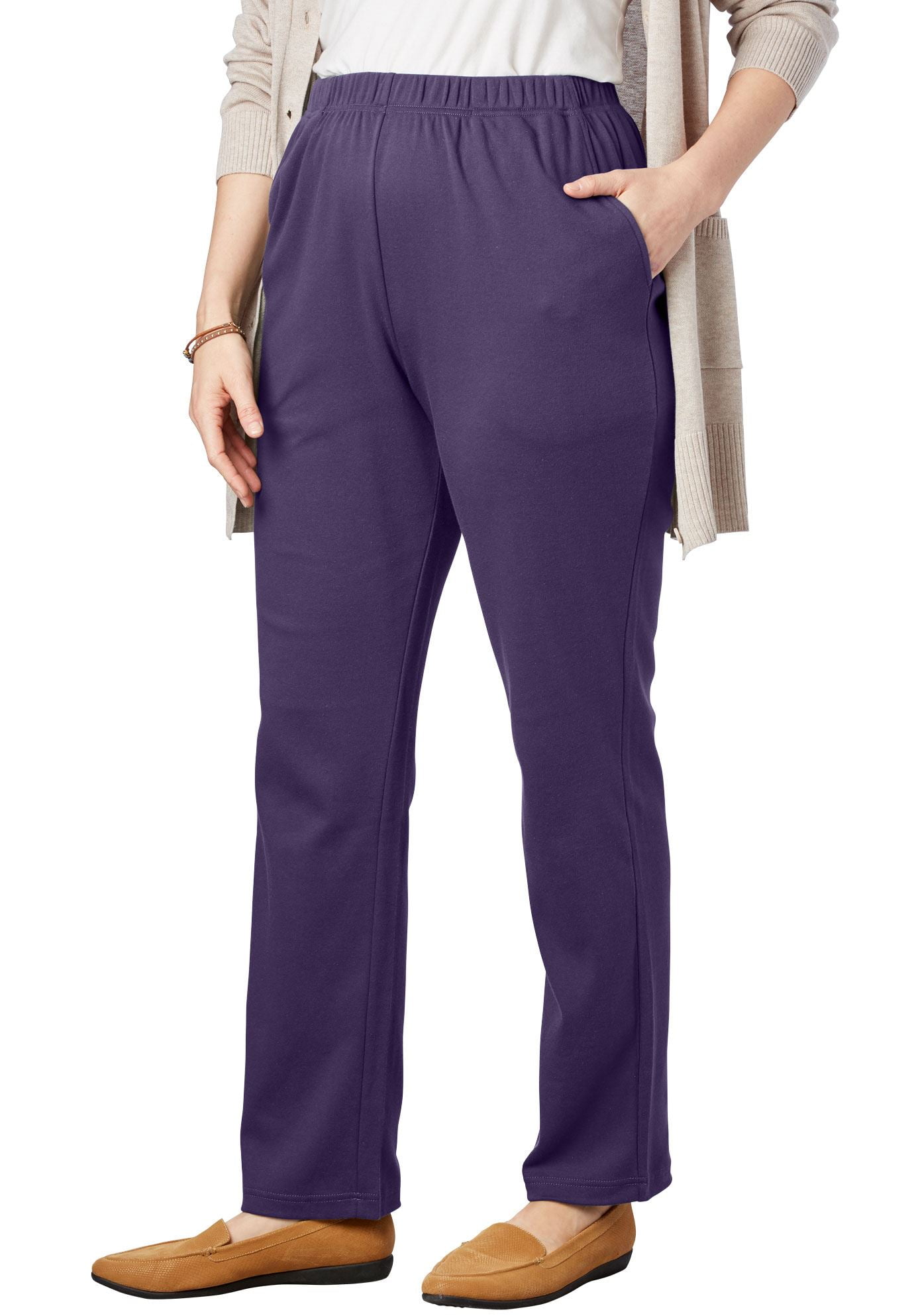 walmart straight leg pants