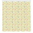thumbnail image 3 of Ambesonne Northwoods Shower Curtain, Forest Animals, 69"Wx84"L, Multicolor, 3 of 3