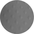 thumbnail image 1 of Ahgly Company Machine Washable Indoor Round Transitional Carbon Gray Area Rugs, 3' Round, 1 of 7