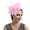 Z23-Pink, variant on FUZHIQ Oversized Organza Flower Feather Fascinator Hat, Statement Headwear for Women, Kentucky Derby, Red Carpet & Themed Party Fashion Accessory