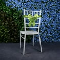 thumbnail image 6 of 15pcs Tie-Free Bow Chair Sashes - Round-Corner PPC Chair Back Decor for Weddings, Hotels & Holidays, Durable Material, Easy to Attach, Enhances Party & Event Decor, Green, 6 of 7