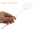 thumbnail image 6 of Creative Scoop Glass Spoon Sugar Pink Ladle for Punch Bowl Long Handle Set of 2, 6 of 6