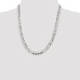 thumbnail image 4 of Primal Silver Sterling Silver 8.5mm Close Link Flat Curb Chain, 4 of 4