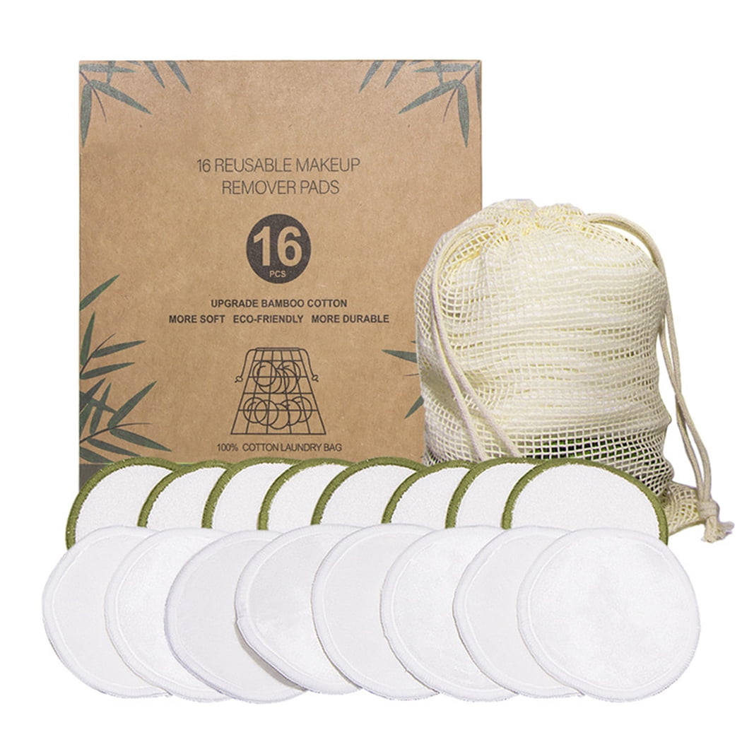 Coton Démaquillant écologique Lavable Et Réutilisable - En Bambou Et Coton Durable