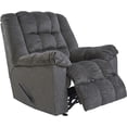 thumbnail image 6 of Signature Design by Ashley Drakestone Tufted Manual Rocker Recliner with Lumber Heat and Massage, Gray, 6 of 9