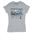 thumbnail image 5 of Ford Bronco Country Girls Don't Need Roads T-Shirt Vintage Truck Fan 4x4 Off Road Adventure Classic Car Women's Tee, 5 of 7