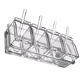 thumbnail image 2 of Ounissouiy Tarro de condimento con cuchara Cuatro en , imprescindible para los entusiastas de la cocina, caja de condimento transparente de Cocina y Comedor, 2 of 6