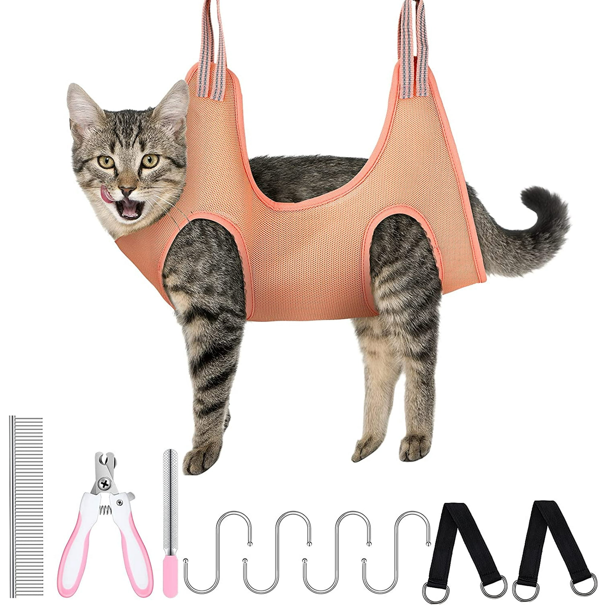 Shtuuyingghamac De Toilettage Pour Animaux De Compagnie Pour Chats Et Chiens Harnais A Suspendre Kit De Fournitures Pour Animaux De Compagnie Avec Coupe Ongles Peigne Pour Animaux De Compagnie Walmart Canada