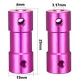 thumbnail image 3 of Shaft Coupler 3.17mm x 4mm Connector Adapter for RC Airplane Boat Motor L25XD10, 3 of 4