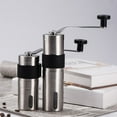 thumbnail image 2 of Hariumiu Portable Stainless Steel Mini Manual Adjustable Coffee Grinder Mill Machine-Large, 2 of 8