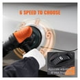 thumbnail image 4 of 6 Inch Car Buffer Polisher Electric Variable Speed Dual Action Random Orbital Polisher Waxer Kit With Detachable Handle, 4 of 6