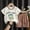 Brown#F, variant on JCCXIN Toddler Girls Boys Summer Short Sleeve Cartoon Prints Tops Shorts 2PCS Outfit Sets Children Clothes Sets Birthday Dailywear