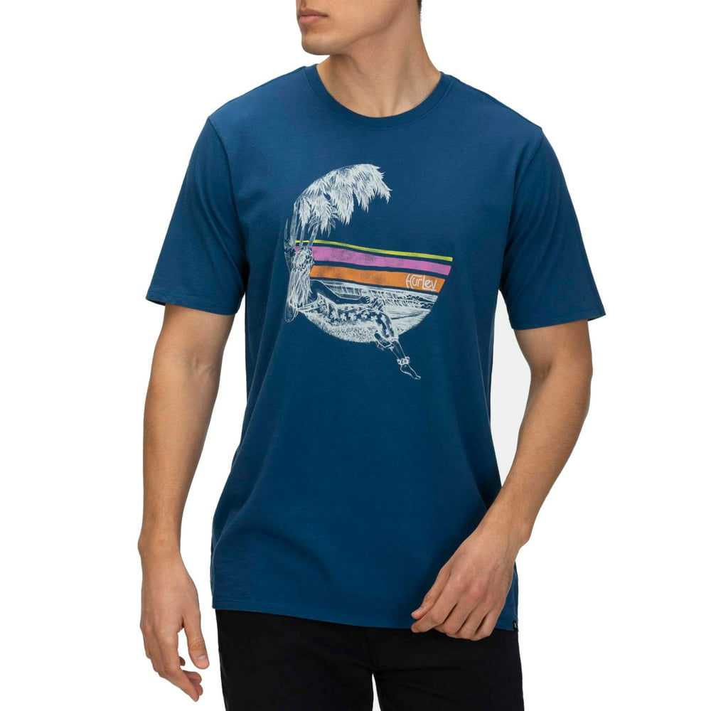 Hurley - Men Lost in Bali T-Shirt Medium Color Changing Graphic Tee $28 ...