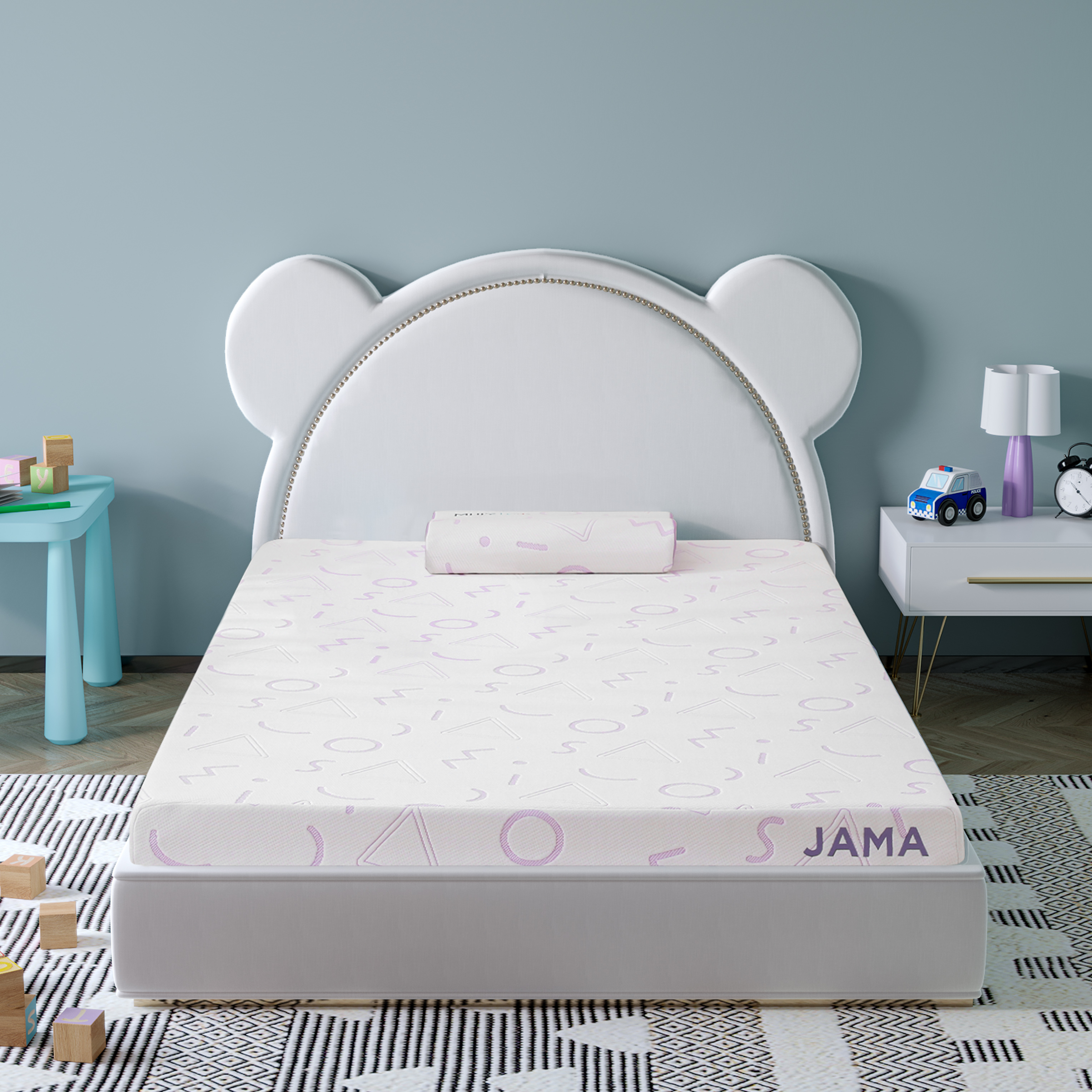 MLILY JAMA 5 Inch Memory Foam Mattress, Twin Mattress for Kids in a Box