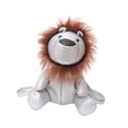 thumbnail image 5 of Segolike Lion Shaped Backpack PU Leather Stuffed Toy Lovely Novelty Zippered for Women Argent, 5 of 8