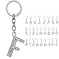 thumbnail image 2 of Porte-clés Design Strass A à Z Pendentif Porte-Clés pour Décoration de Sac à Main, 2 of 8
