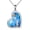 04 blue crystal, variant on Puzzle Piece Necklace Sterling Silver ASD Pendant Necklace ASD Jewelry For Women Inspirational Gifts