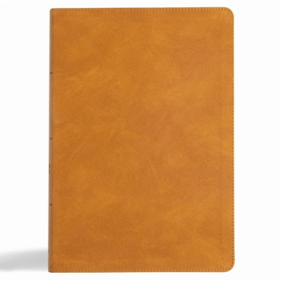 CSB Super Giant Print Reference Bible, Digital Study Edition, Camel Suedesoft Leathertouch, Indexed, (Hardcover)