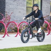 Hyper Bicycles 20 Ultra 40, 36V Electric Bike, Adult Ages 13+, 250W Motor, Matte Black