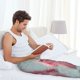 thumbnail image 5 of Balery Adorable Pink Fluffy Birds Pantalones de pijama para hombre, pijama ultraligero, pantalón de descanso-X-Large, 5 of 6