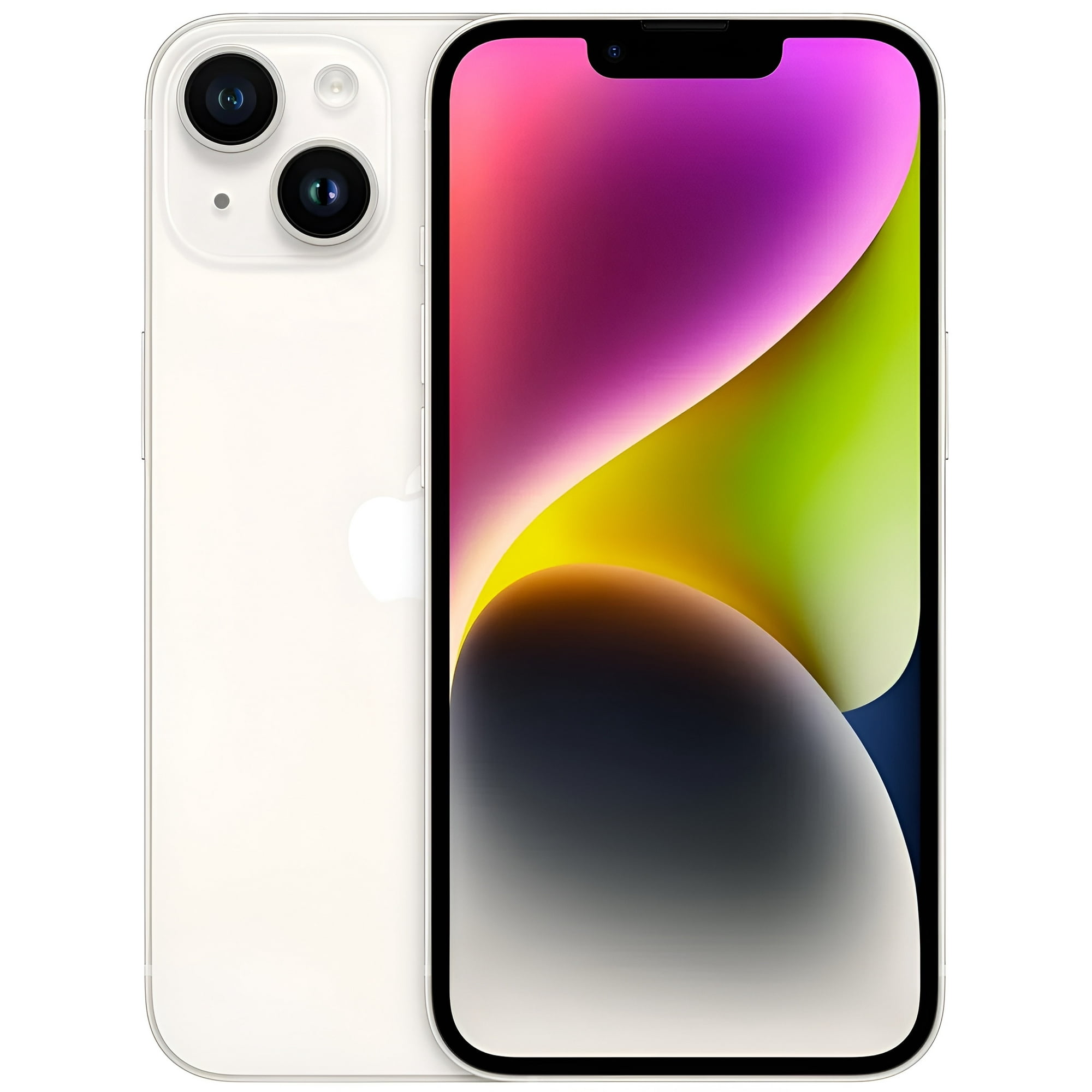 Refurbished Apple iPhone 14 - 128GB – Starlight – 12MP Dual Rear