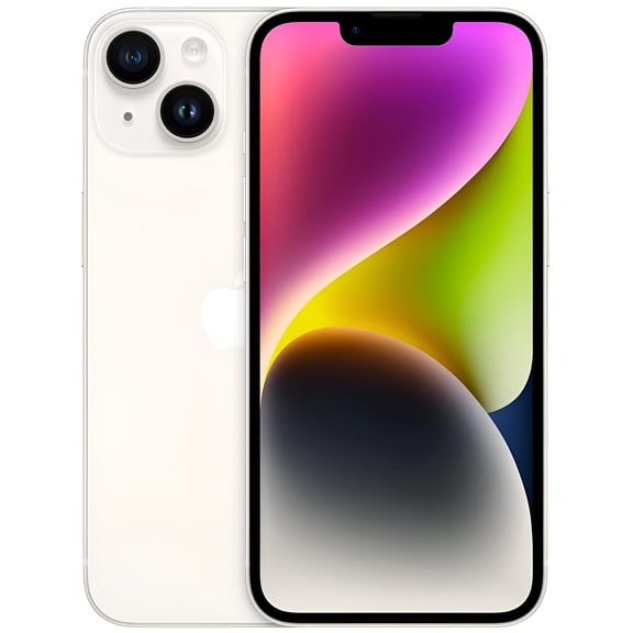 Restored Apple iPhone 14 - 128GB – Starlight – Smartphone (Refurbished)