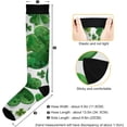 thumbnail image 3 of Coolnut Saint Patricks Green Shamrock Compression Socks for Women&Men Circulation-Best Support for Nurses, Running, Athletic-1 Pairs Gift, 3 of 7