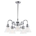 thumbnail image 1 of Maxim 26117CDPC Seafarer 5-Light Chandelier Ceiling Light, Polished Chrome, 1 of 1
