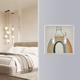 thumbnail image 4 of Yayeee Toggle Light Switch Wall Plate 3-Gang 6.37"x4.48" Decorative Outlet Cover, White Cat Rainbow, 4 of 7