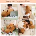 thumbnail image 4 of SQEQE Weighted Capybara Plush Cute Soft Pillow Toy Gift for Kids 23.6 Inch, 3.1 lbs, 4 of 6