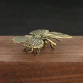 thumbnail image 2 of 2 piezas de escultura de mariposa de metal, estilo retro, estatua de mariposa de latón, decoración, modelo de mariposa, adorno, 2 of 6