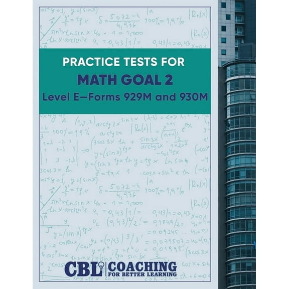 Practice Tests for CASAS Math GOAL 2 Level E, Forms 929M and 930M, (Paperback)