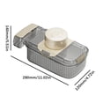 thumbnail image 3 of asddcavvf Vegetable Chopper With Container 2024 New Function Grater 5 Cutting Tools Round Vegetable Chopper Vegetable Chopper Food Chopper With Container Home and Kitchen Items, 3 of 6